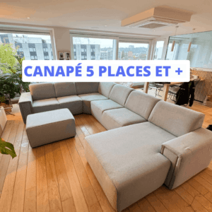 Nettoyage professionnel d’un canapé 5 places et plus - Service KeepNew